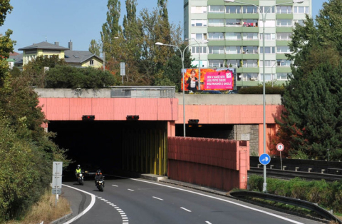 Dopravu na průtahu Libercem přibrzdí údržba tunelu  